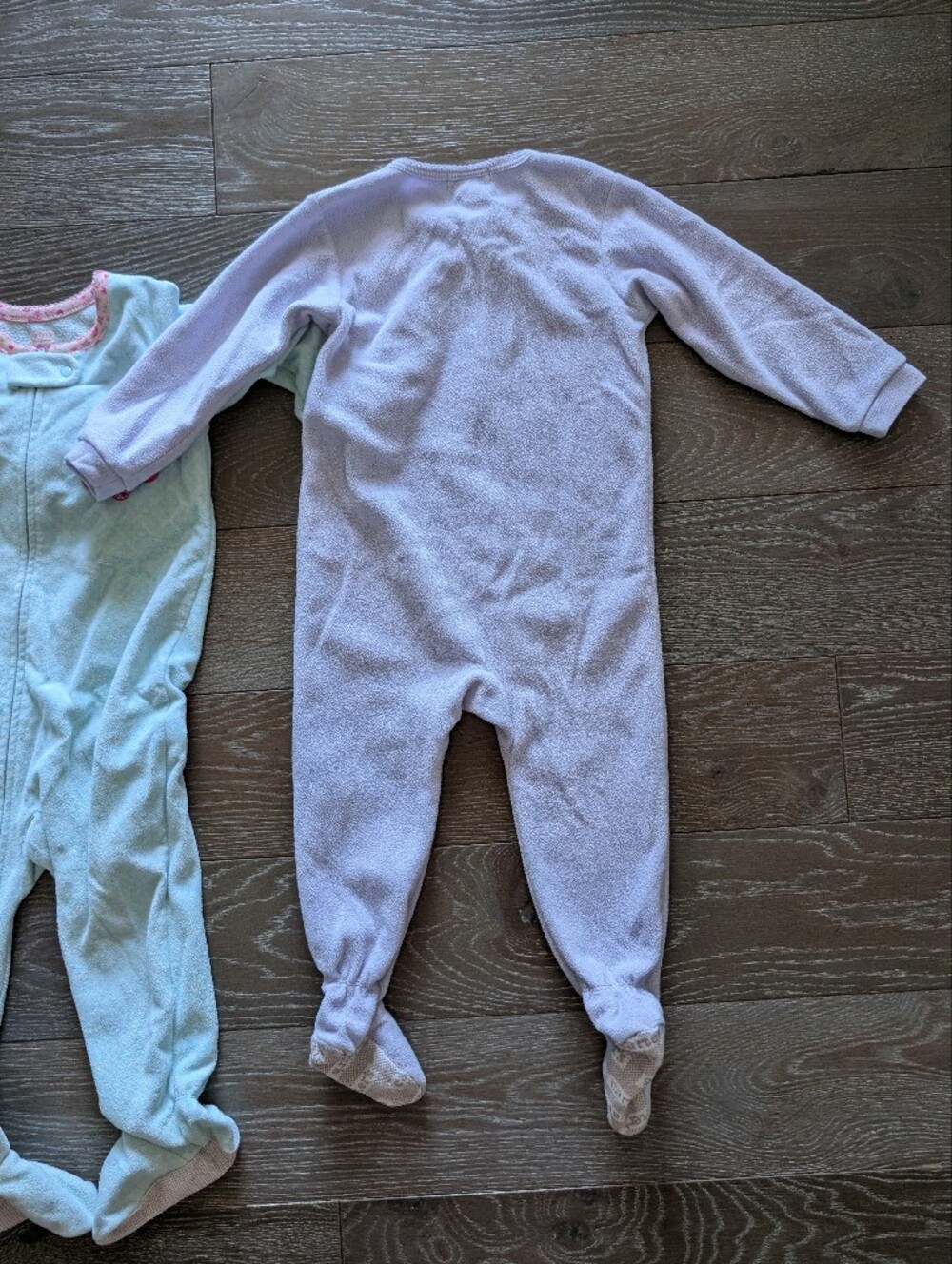 Carter's Fleece One-Piece Footie Pajamas Set of 4 Size 18 Months - Picture 4 of 12